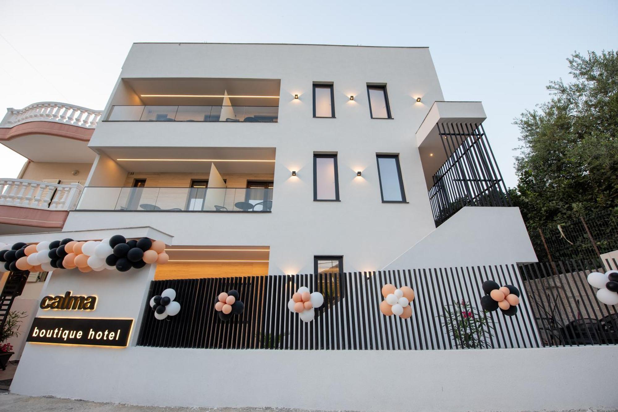 Calma Boutique Hotel Влёра Экстерьер фото